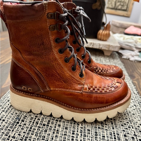 Bed Stu Elisha II Cognac Rustic boots size 6.5 - Picture 4 of 9
